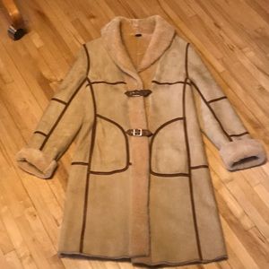 Luxurious Italian Sheepskin Fur Coat